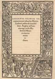 Defence of the Seven Sacraments (Henry VIII)