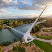Sundial Bridge, Redding, California, USA