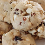 Olive Oil White Chocolate Chip Cookie