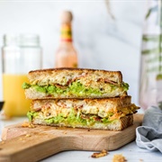 Egg Bacon and Avocado Panini