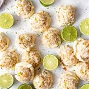 Coconut Lime Macaroons
