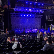 Have Floor Seats for a Concert