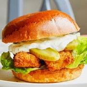 Fish Finger Burger