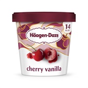 Häagen-Dazs Cherry Vanilla Ice Cream