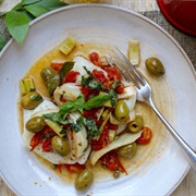 Roasted Olive Fish