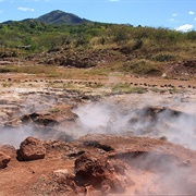 Boiling Mud Pools of San Jacinto, Nicaragua