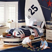 Nautical Themed Kid's Room