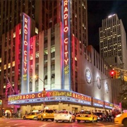 Radio City Music Hall Sign
