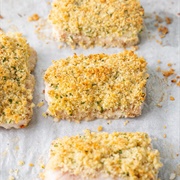 Cheese Puff Crusted Fish Fillet