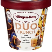 Häagen-Dazs Duo Crunch Dark Chocolate & Salted Caramel Ice Cream