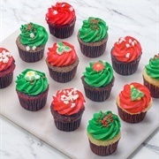 Christmas Cupcake (Holly Jolly Cupcake)