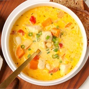 Fish and Sweet Potato Chowder (Trinidad and Tobago)