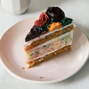 Pumpkin Funfetti Cake