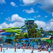Six Flags Hurricane Harbor, Arlington, Texas, USA