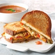 Grilled Cheese With Awesome Sauce