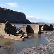 Wreck of the MV Creteblock