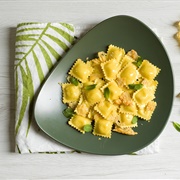 Gorgonzola and Speck Ravioli