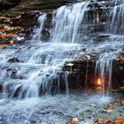 Eternal Flame Falls, USA