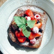 French Toast With Swedish Fish (French Toast With Sweetish Fish)