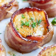 Bacon-Wrapped Scallop