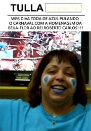 Web Diva Toda De Azul Pulando O Carnaval Com a Homenagem Da Beija-Flor Ao Rei Roberto Carlos !!! (2011)