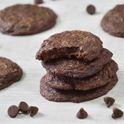 Dark Chocolate, Passion Fruit, and Hibiscus Salt Cookie