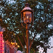 Gas Lamps, Main Street USA