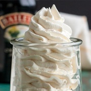 Alcohol-Infused Whipped Cream
