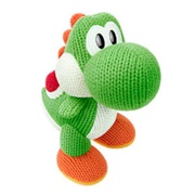 Mega Yarn Yoshi (Yoshi's Woolly World)
