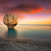 Preveli Heart Rock, Crete