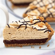 Pie With Chocolate Mousse