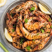 Garlic Lemon and Parsley King Prawn