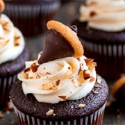 Chocolate Acorn Cupcake