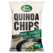 Sour Cream & Chive Quinoa Chips