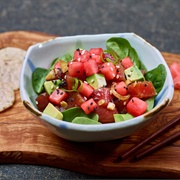 Watermelon and Tuna Poke