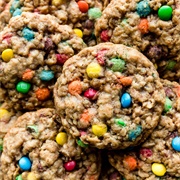 Oatmeal M&M Cookie