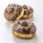 Hazelnut Cookie Crumble Doughnut