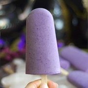 Salted Ube S'mores Boba Popsicle
