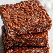 Chocolate Rice Crispy Square