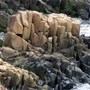 North Mountain Basalt, Cape D'Or, Nova Scotia, Canada
