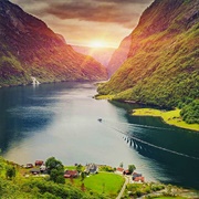 Naeroyfjord, Norway