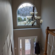 Double-Height Foyer With Ledge