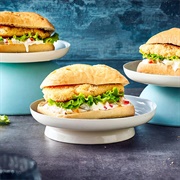 Fischbrötchen With Backfisch