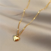 Golden Heart Necklace