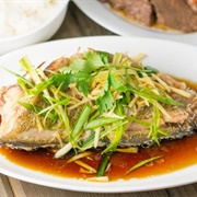 Steamed Rock Cod