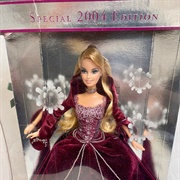 2004 Holiday Barbie (Burgundy)