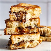 Sauteed Onion Grilled Cheese