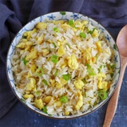 Egg and Onion Fried Rice