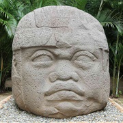 The Olmec Heads, Mexico