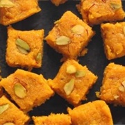 Coconut Mango Lime Barfi